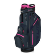 Dri Lite Sport 3 Cart Bag Navy/Pink