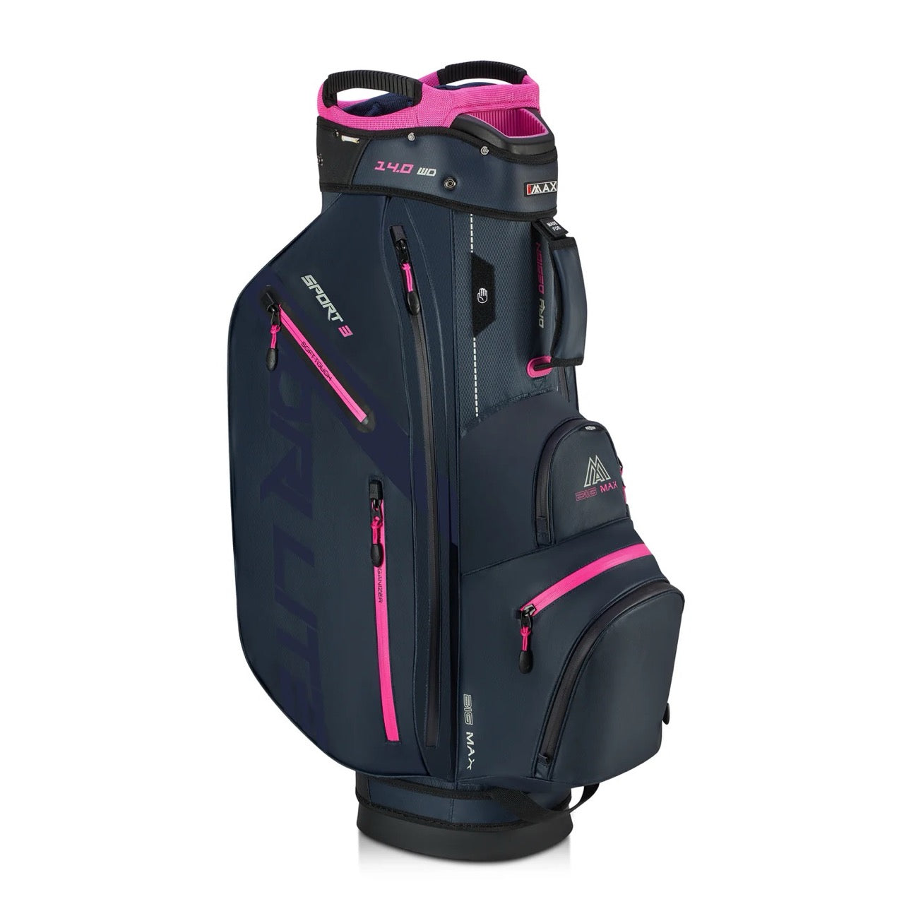 Dri Lite Sport 3 Cartbag Navy/Pink
