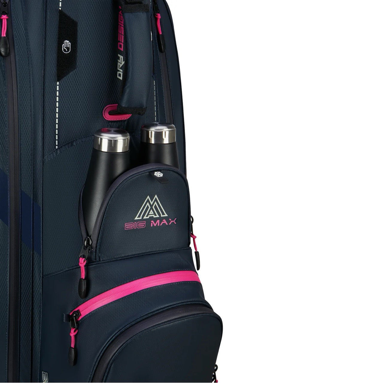 Dri Lite Sport 3 Cart Bag Navy/Pink