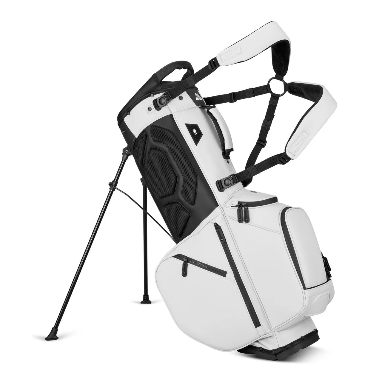 Dri Lite Hybrid Prime Stand Bag White