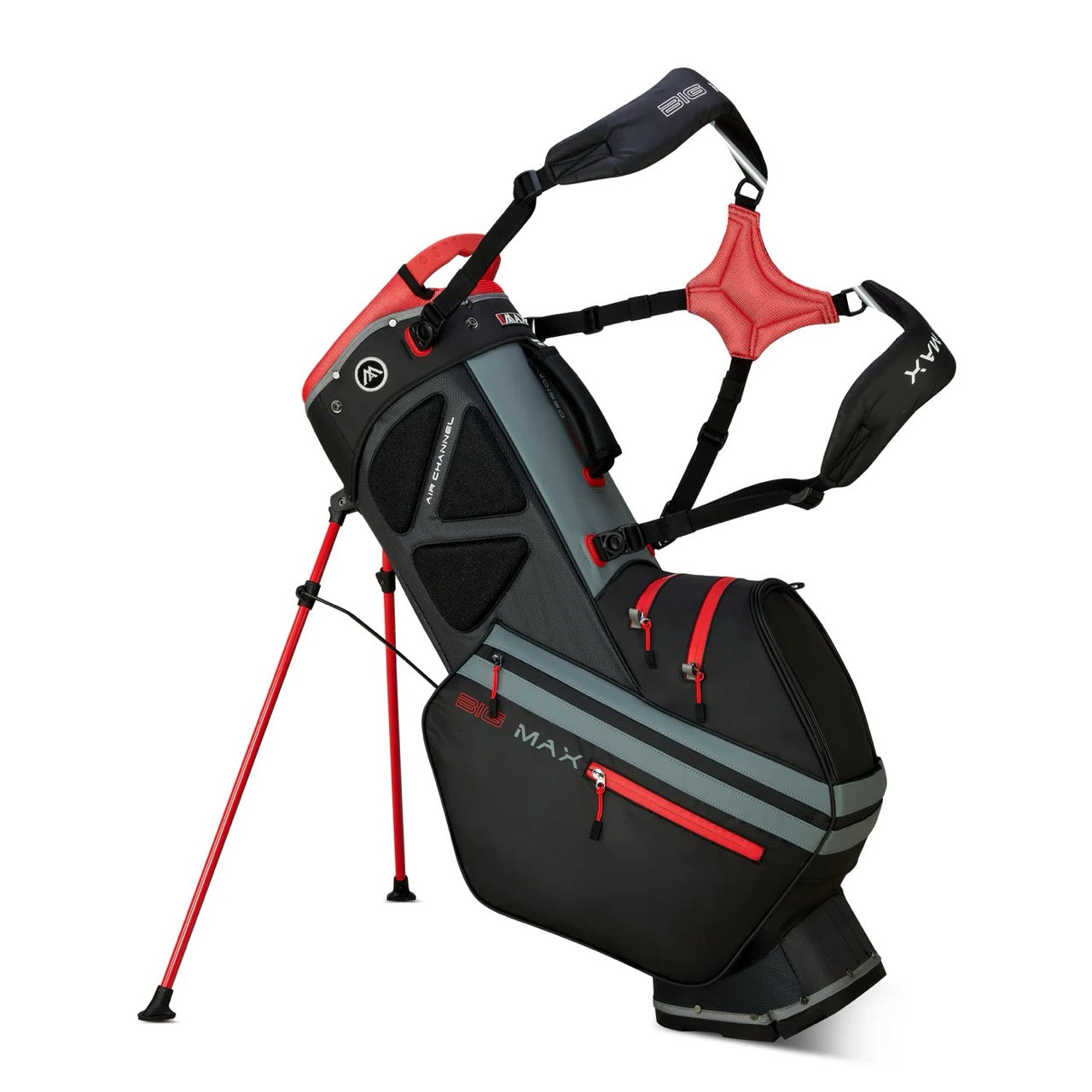 Dri Lite Hybrid Tour 2 Stand Bag Black