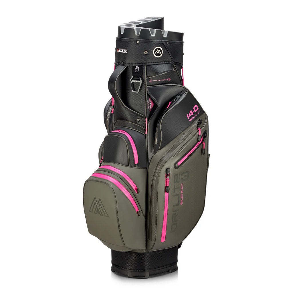 Borsa da carrello Dri Lite Silencio 3, colore antracite/nero/fucsia