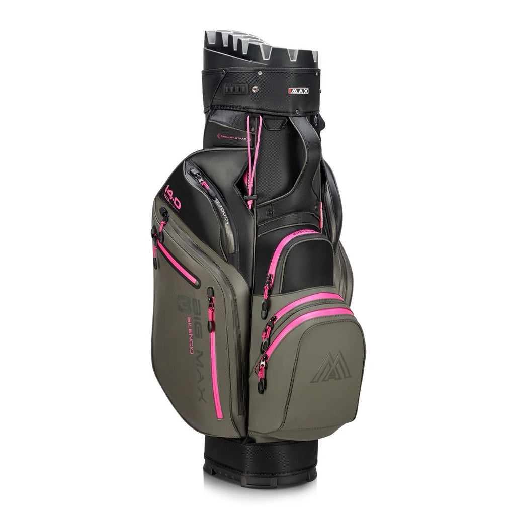 Borsa da carrello Dri Lite Silencio 3, colore antracite/nero/fucsia