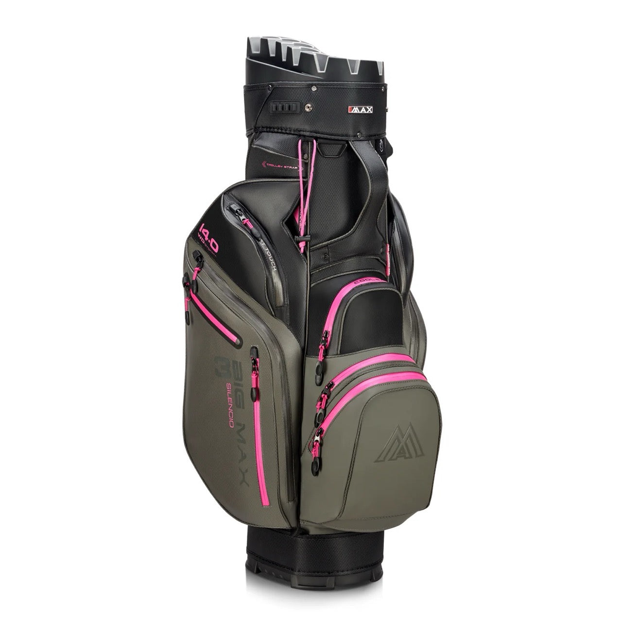 Dri Lite Silencio 3 Cartbag Forest Green/White