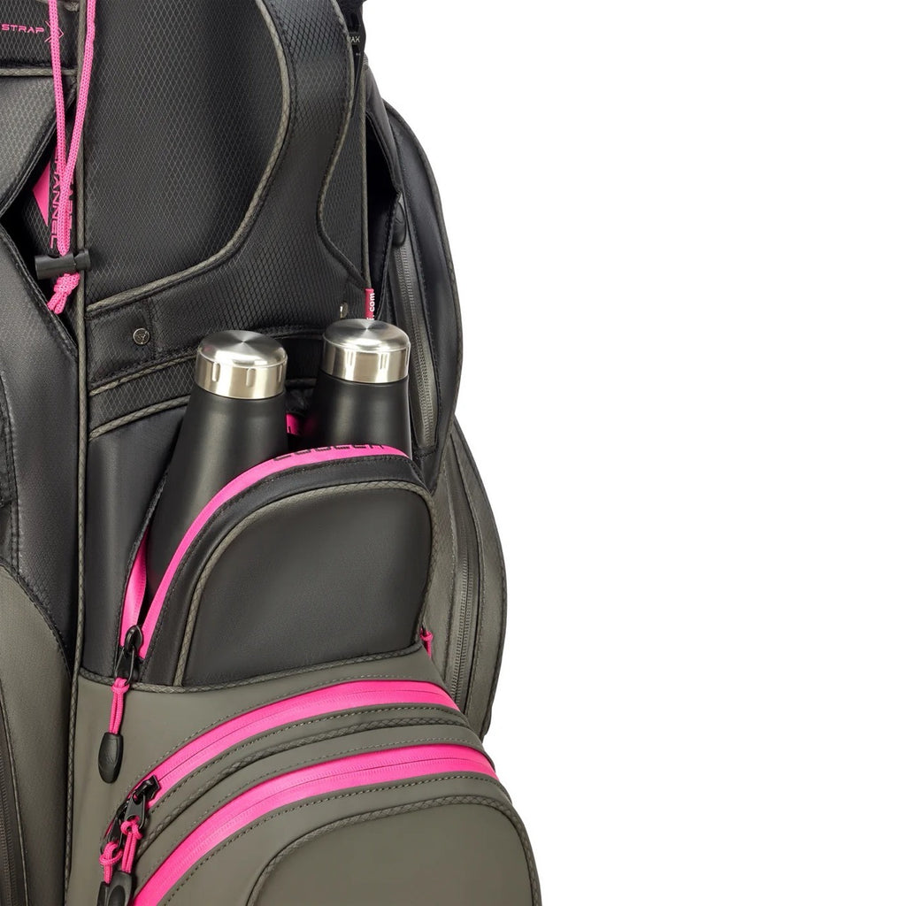 Borsa da carrello Dri Lite Silencio 3, colore antracite/nero/fucsia