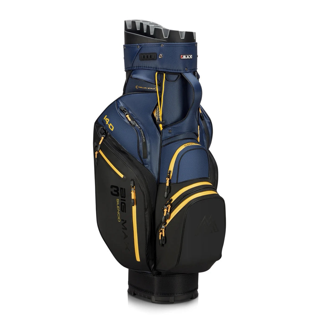 Dri Lite Silencio 3 Cartbag Schwarz/Navy/Corn