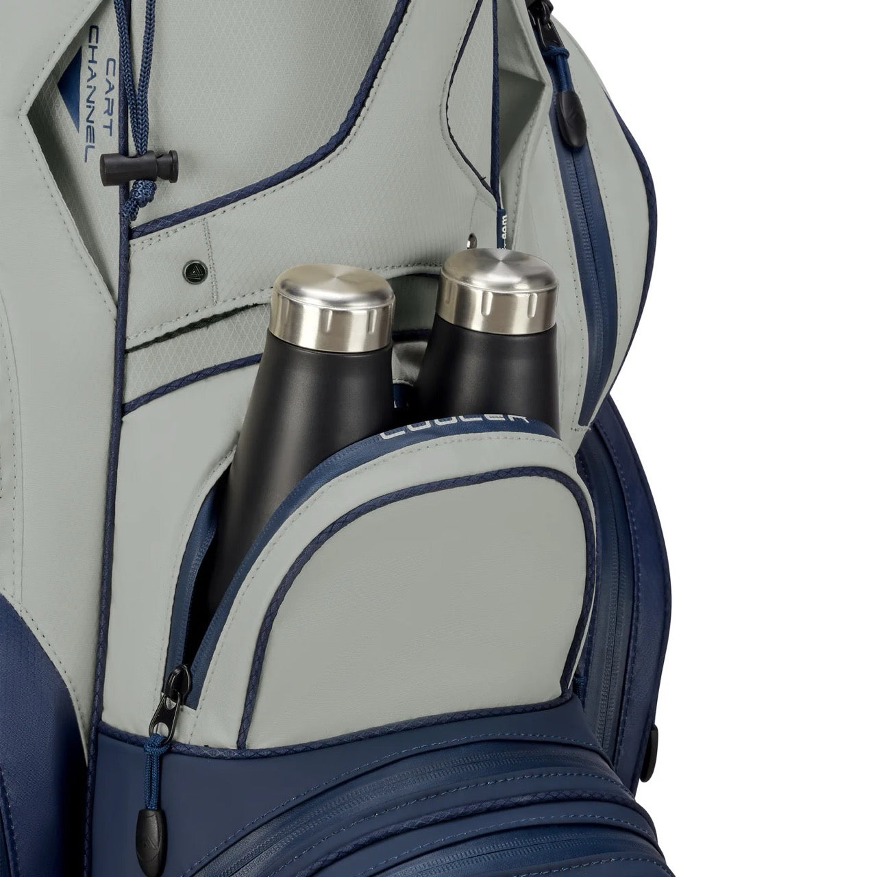 Dri Lite Silencio 3 Cart Bag Forest Navy/White