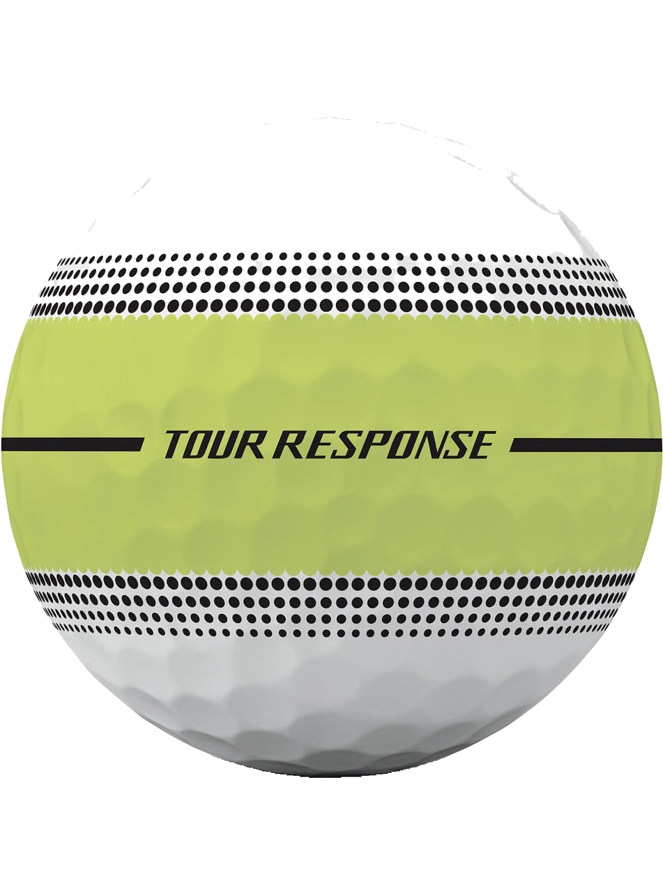 Tour Response Stripe Grün (2026) Golfbälle