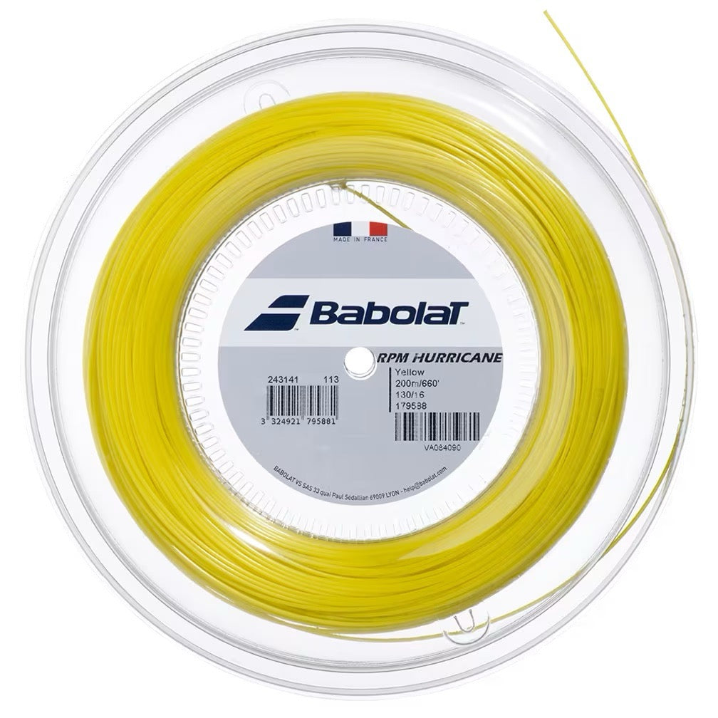 Bobina RPM Hurricane da 200 m gialla