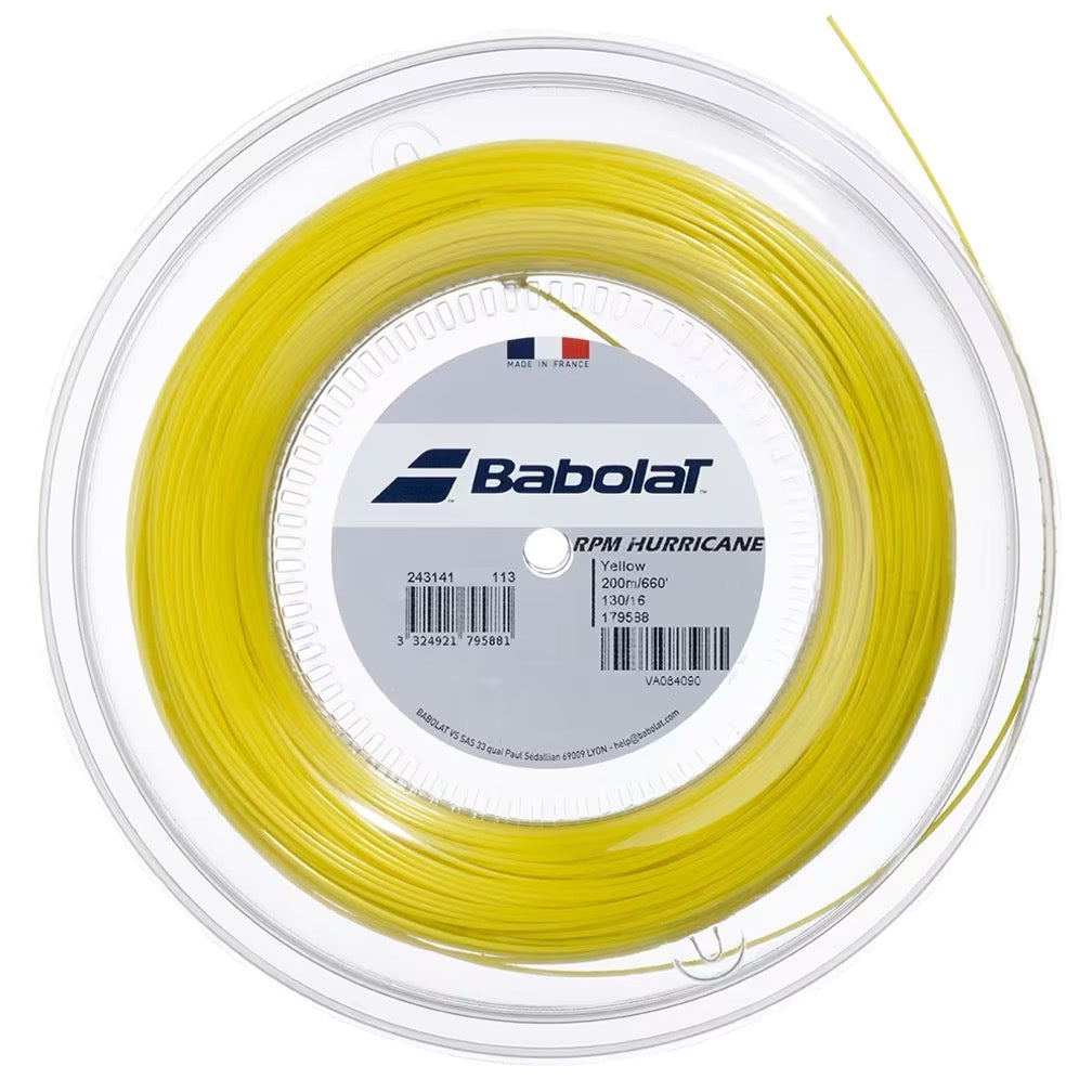 Bobine de fil RPM Hurricane 200m jaune