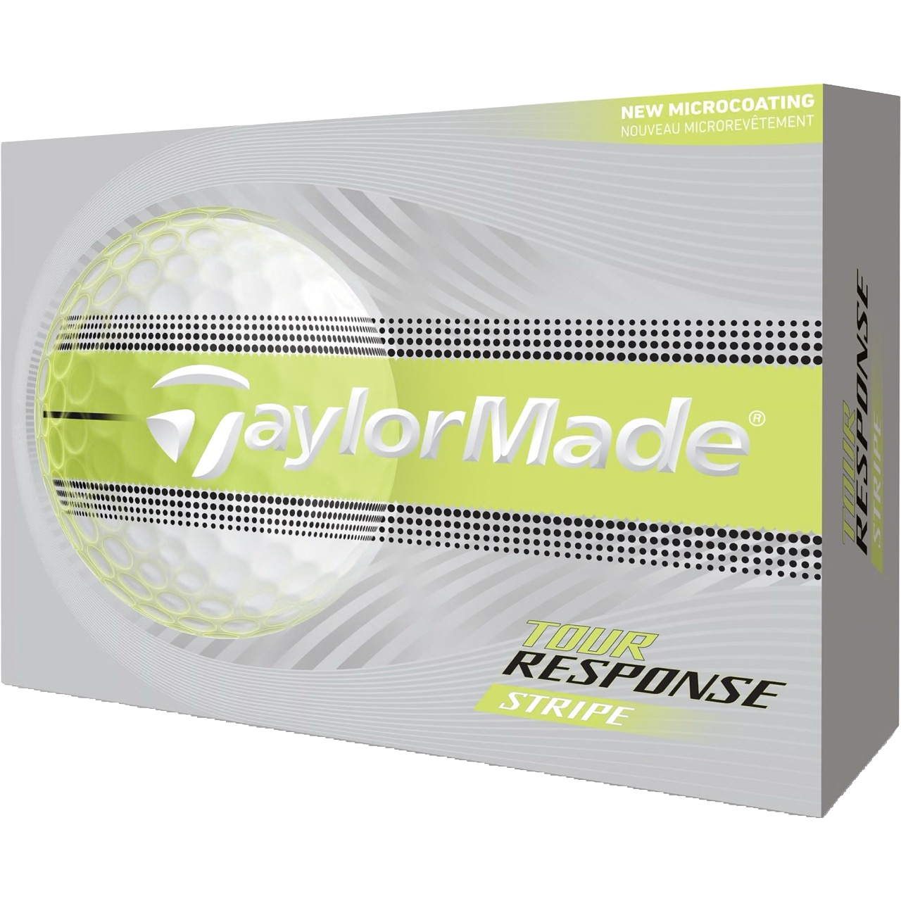 Palline da golf Tour Response Stripe Yellow (2026)