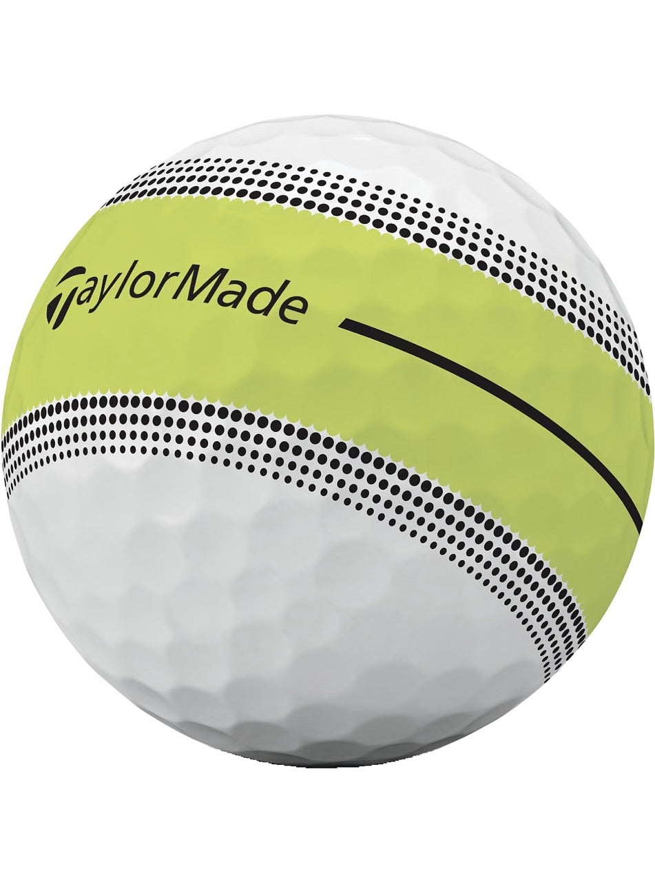 Palline da golf Tour Response Stripe Yellow (2026)