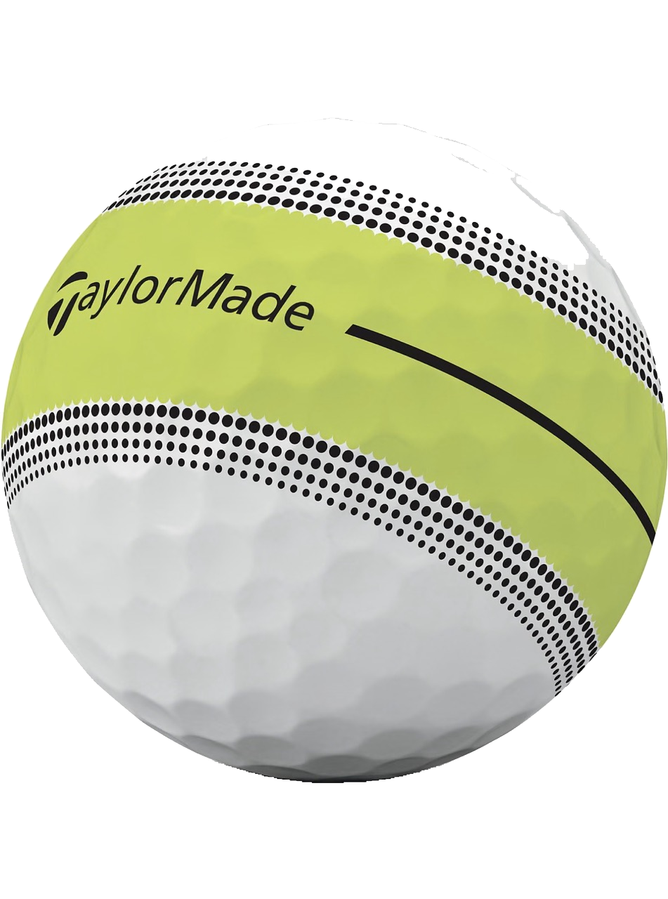 Palline da golf Tour Response Stripe Yellow (2026)