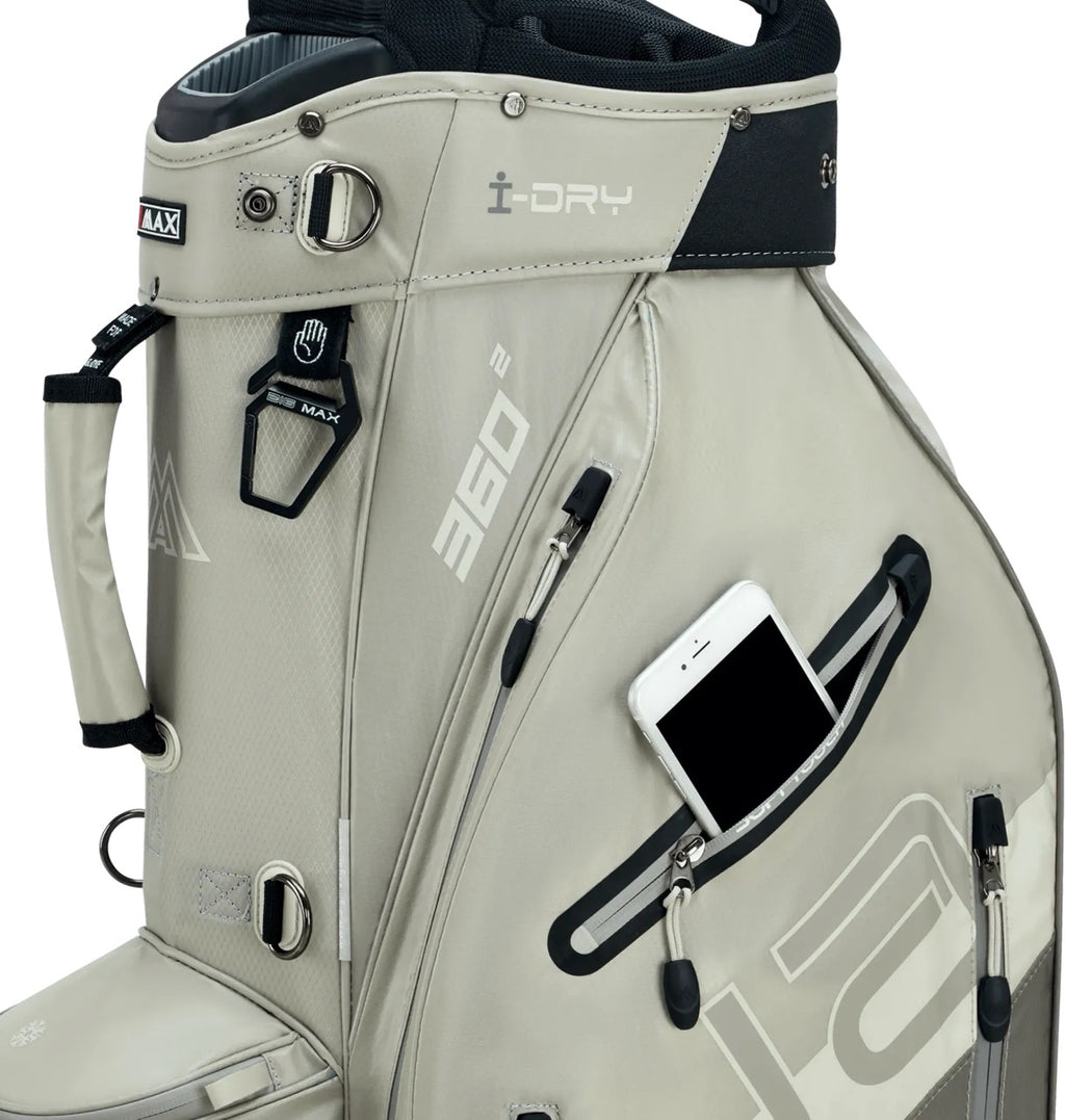 Aqua Sport 360² cart bag grey/beige