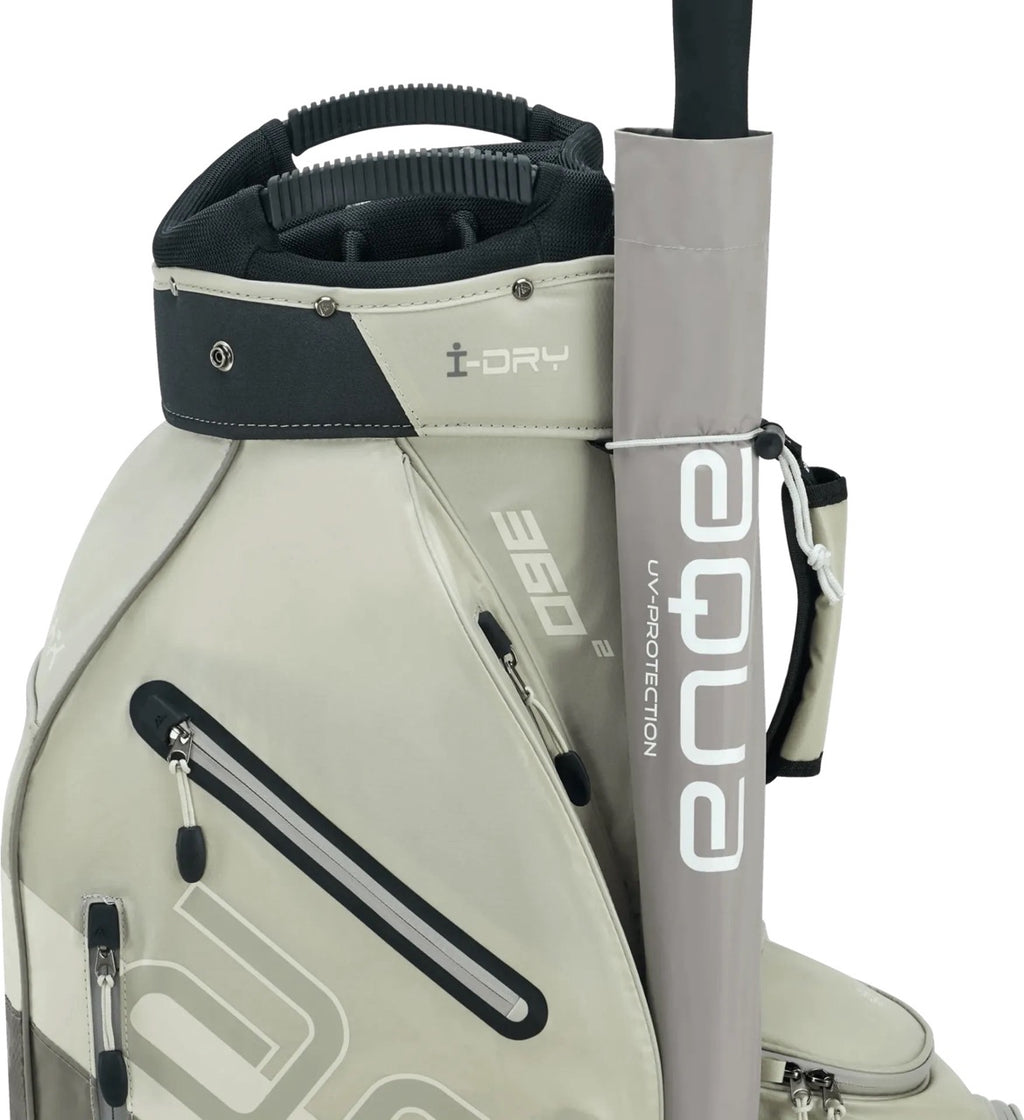 Aqua Sport 360² cart bag grey/beige