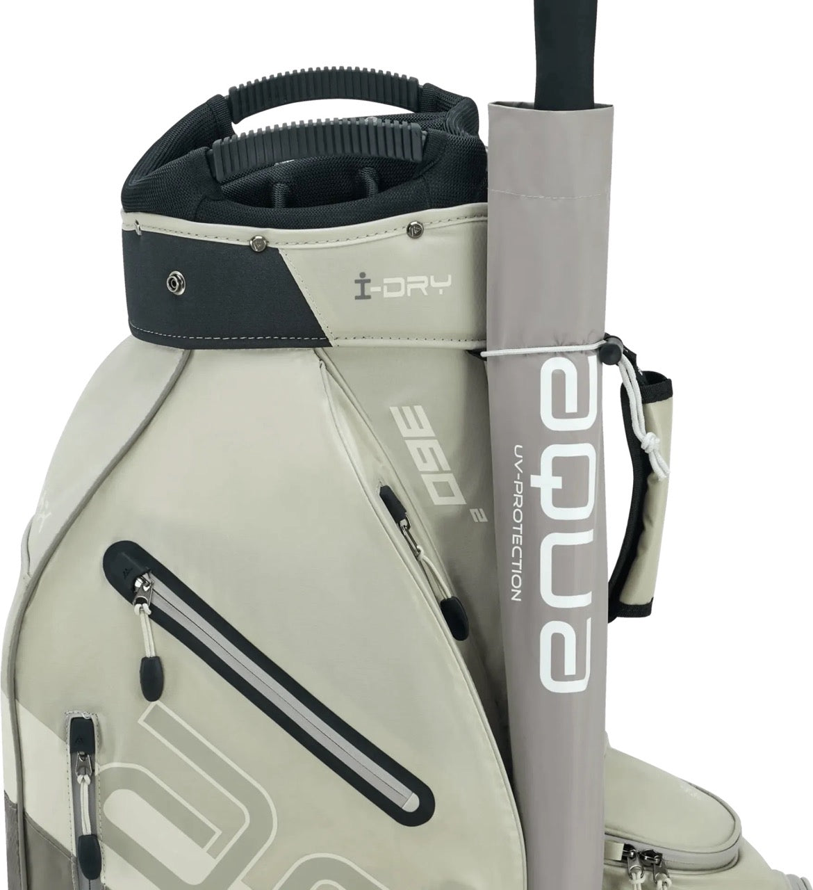 Aqua Sport 360² cart bag grey/beige