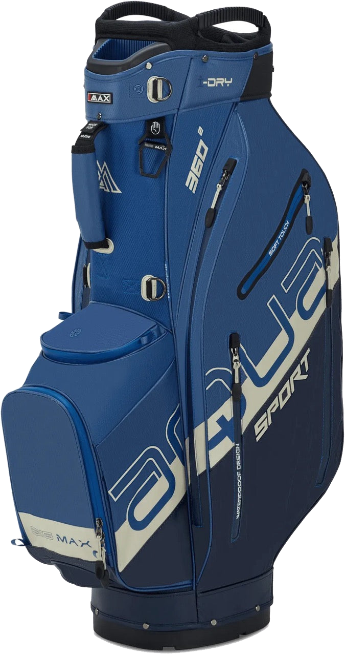 Aqua Sport 360² Cartbag Navy/Blau/Weiss