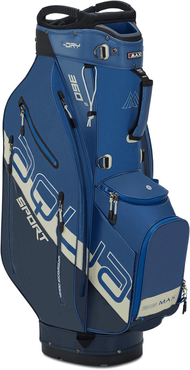 Aqua Sport 360² cart bag navy/blue/white
