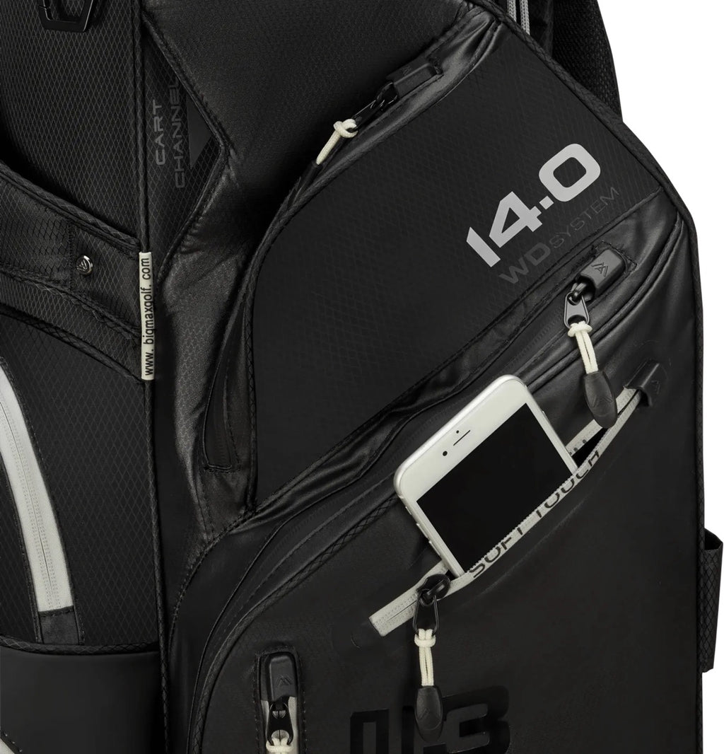 Dri Lite Silencio 3 Cart Bag Black