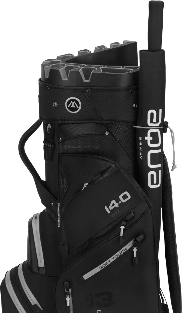 Dri Lite Silencio 3 Cart Bag Black