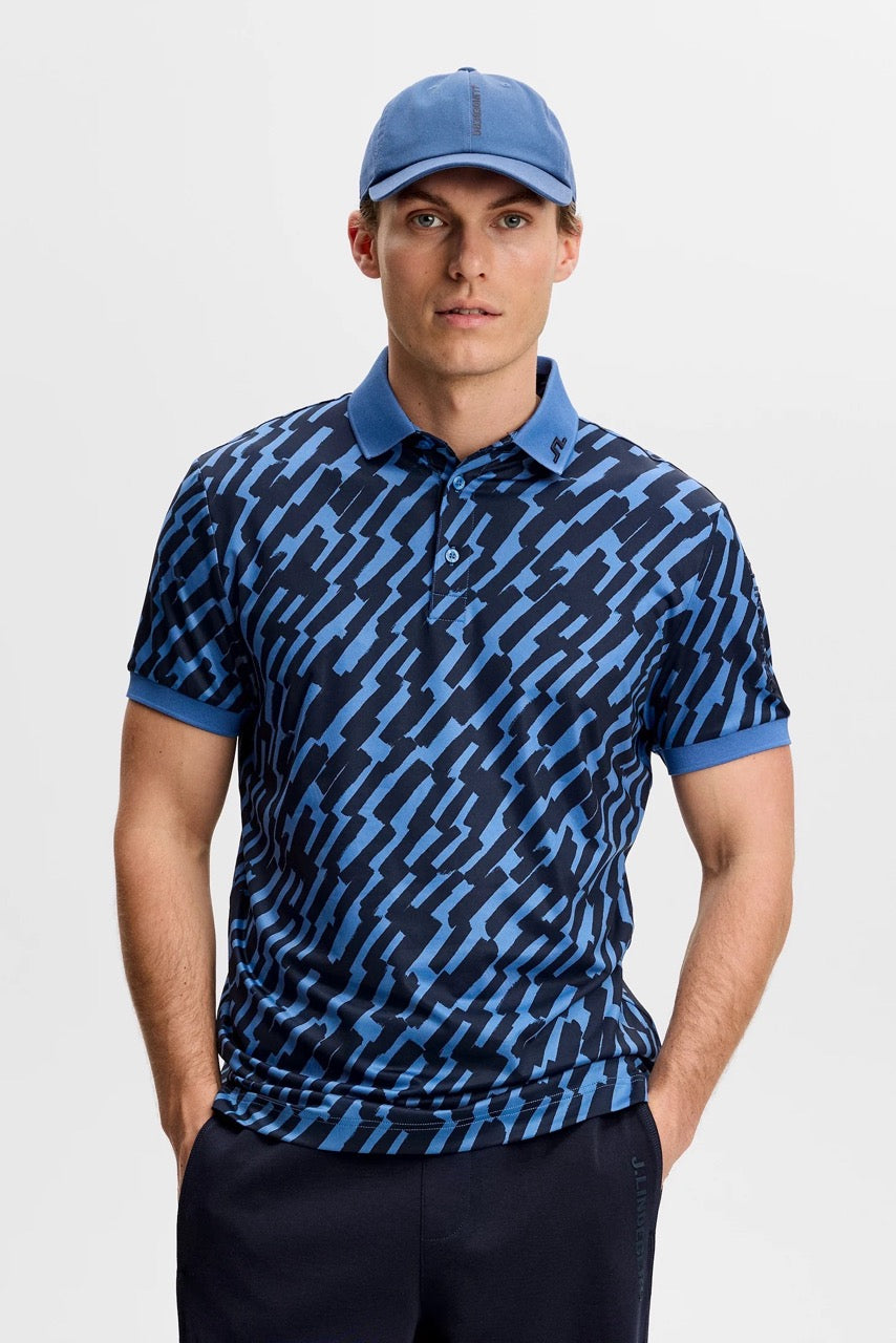 Tour Tech Print Polo Men