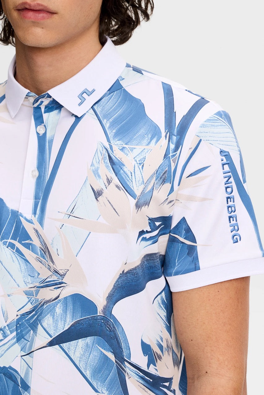 Tour Tech Print Polo Men