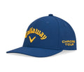 Cappellino Tour Performance Pro, blu navy/giallo