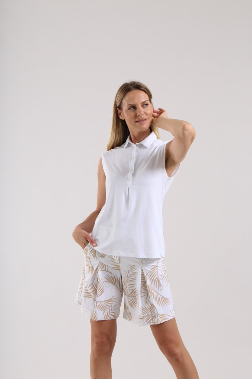 Polo Advice Femme Blanc