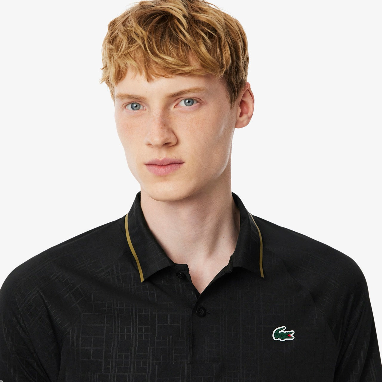 Djokovic Polo Herren Schwarz