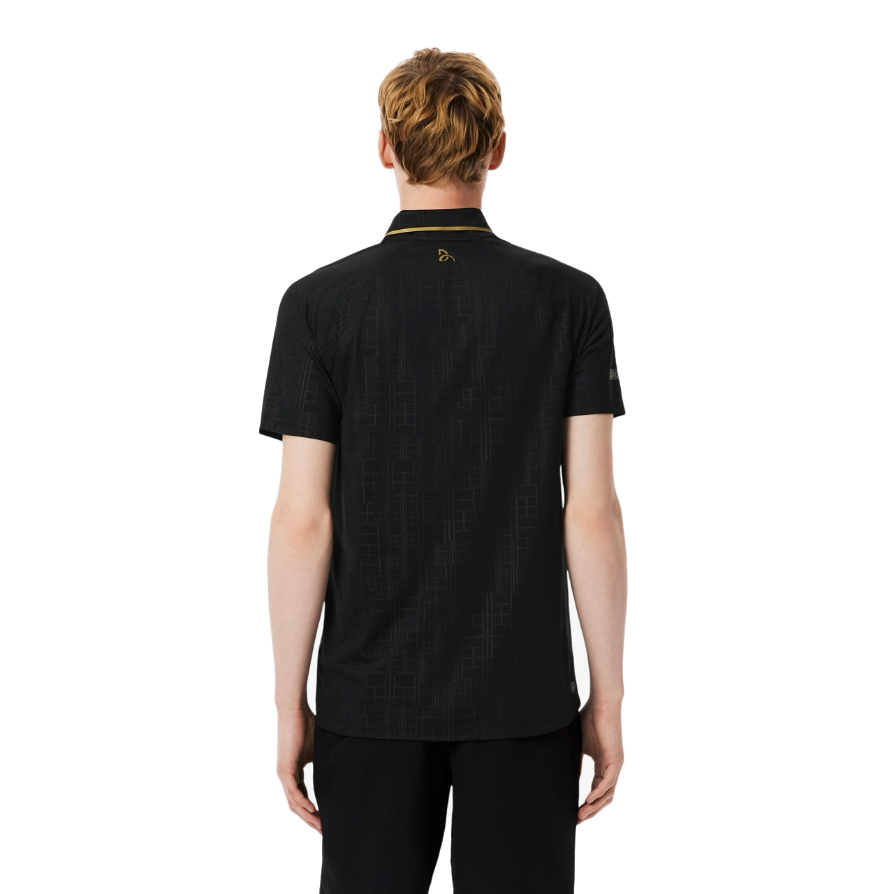 Djokovic Polo Herren Schwarz