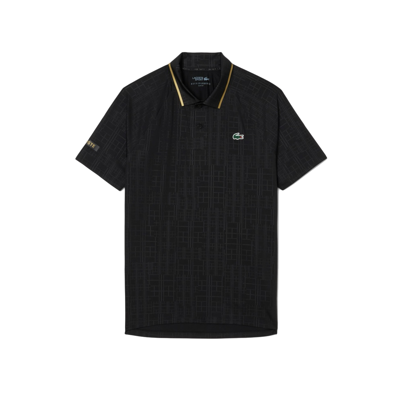 Djokovic Polo Herren Schwarz