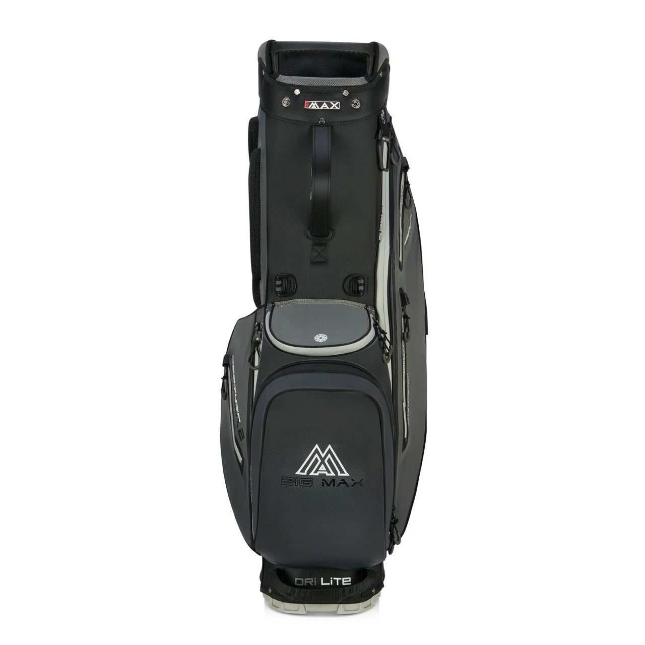 Dri Lite Feather 2 Stand Bag Grey/Black