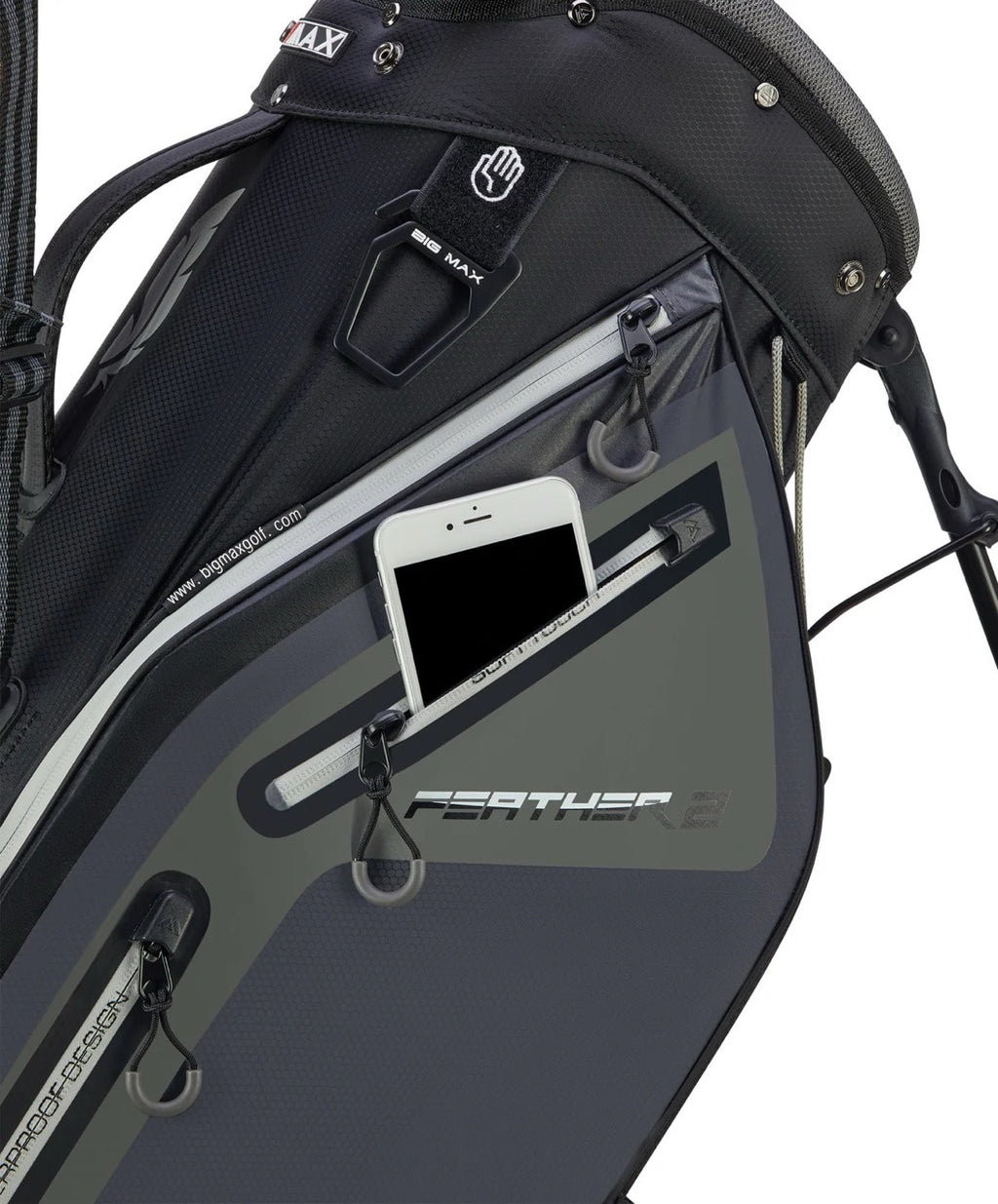 Sac de transport Dri Lite Feather 2, gris/noir
