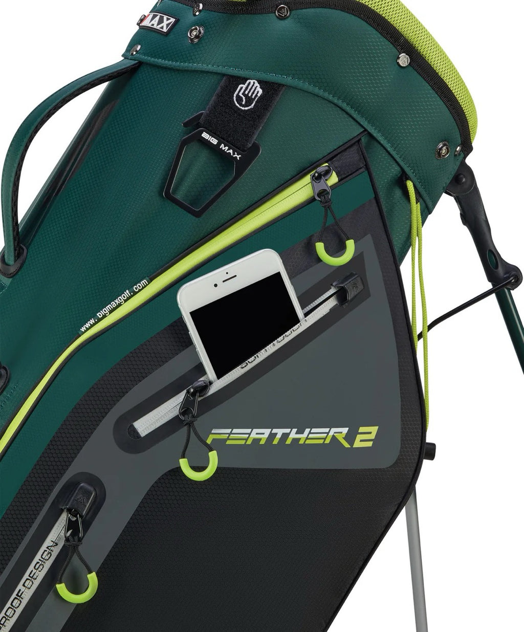 Dri Lite Feather 2 Standbag Grün/Schwarz