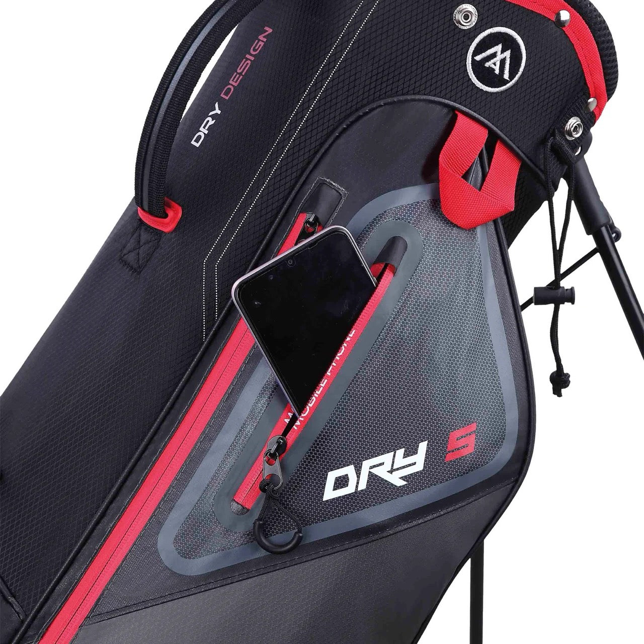 Dri Lite Seven G Stand Bag Black/Red