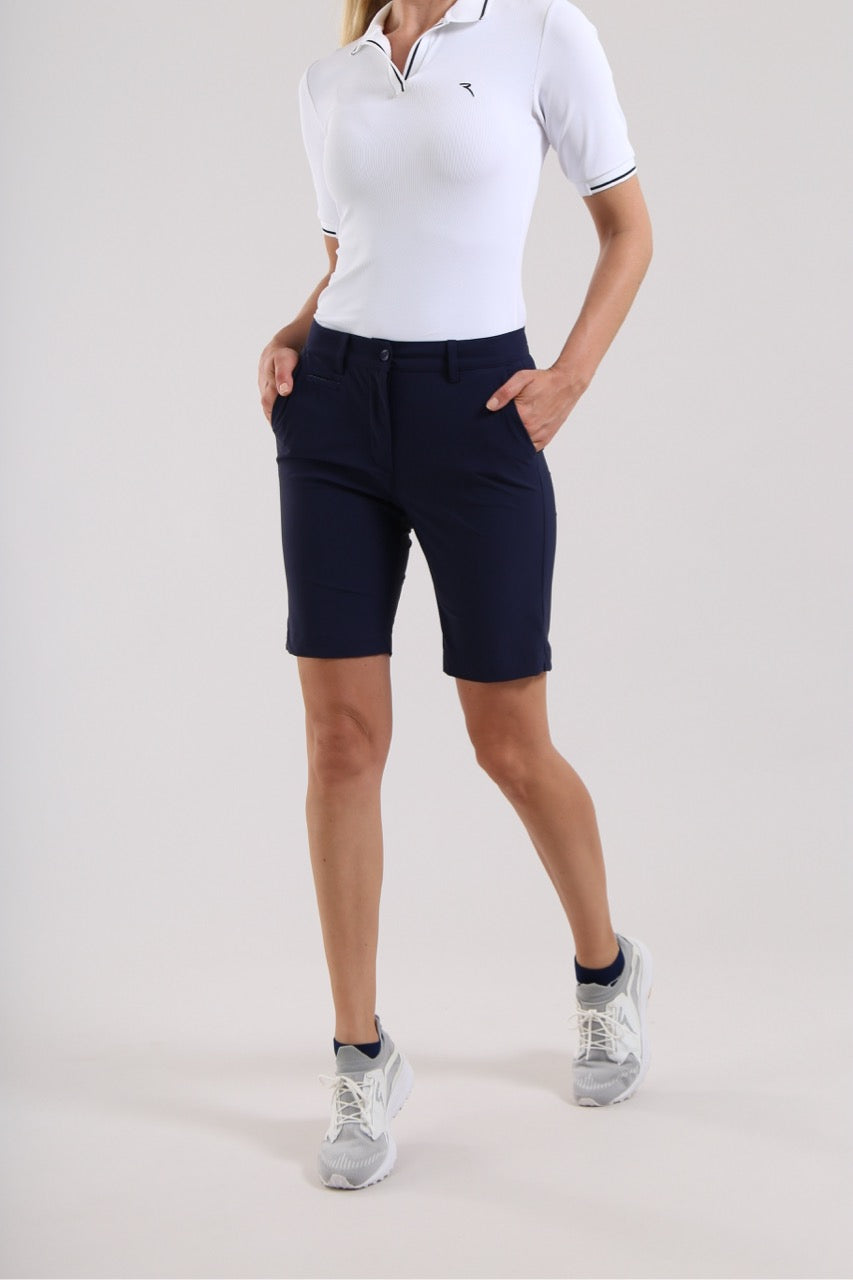 Bermuda bleu pour femme Generosa