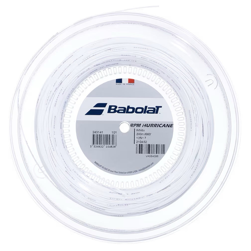 RPM Hurricane 200m string reel white