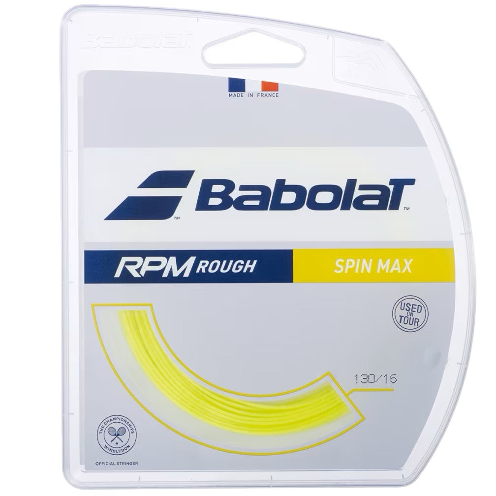 Jeu de cordes RPM Rough 12m jaune