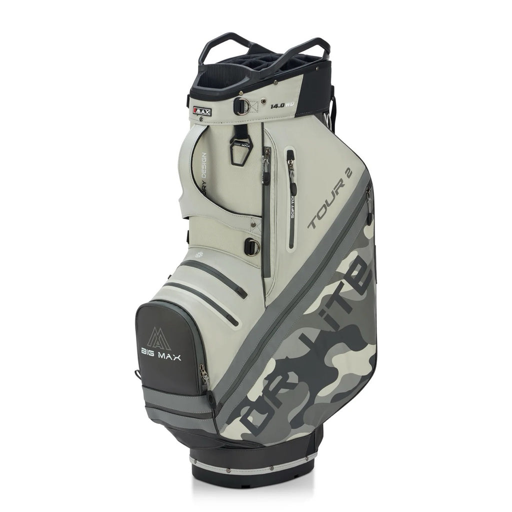 Dri Lite Tour 2 Cart Bag Gray Camo/White