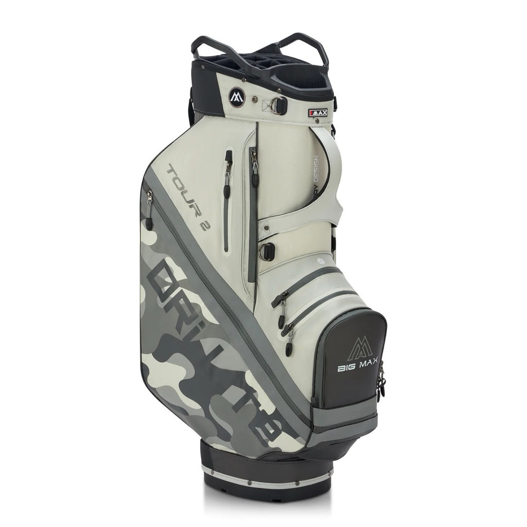 Dri Lite Tour 2 Cart Bag Gray Camo/White