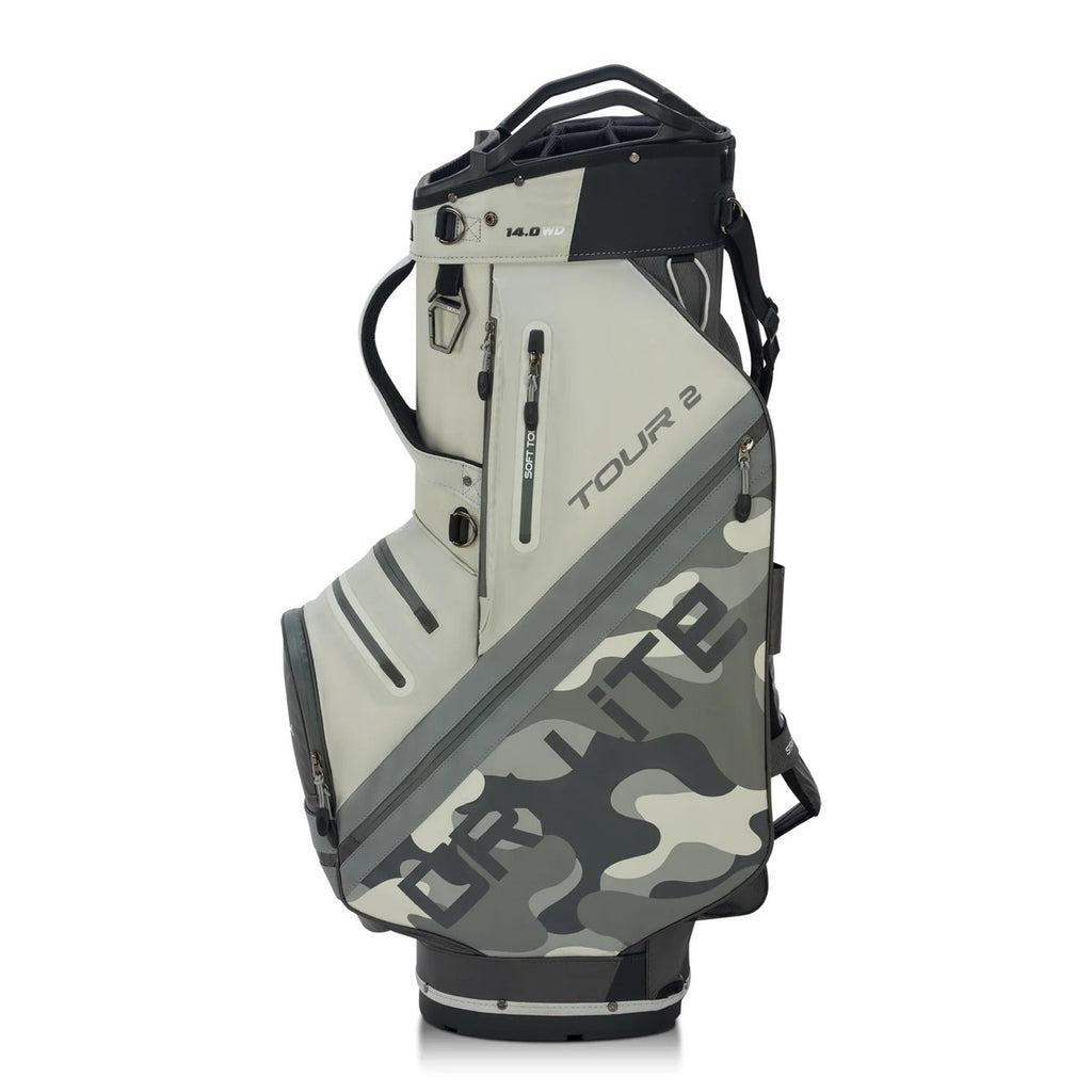 Dri Lite Tour 2 Cart Bag Gray Camo/White