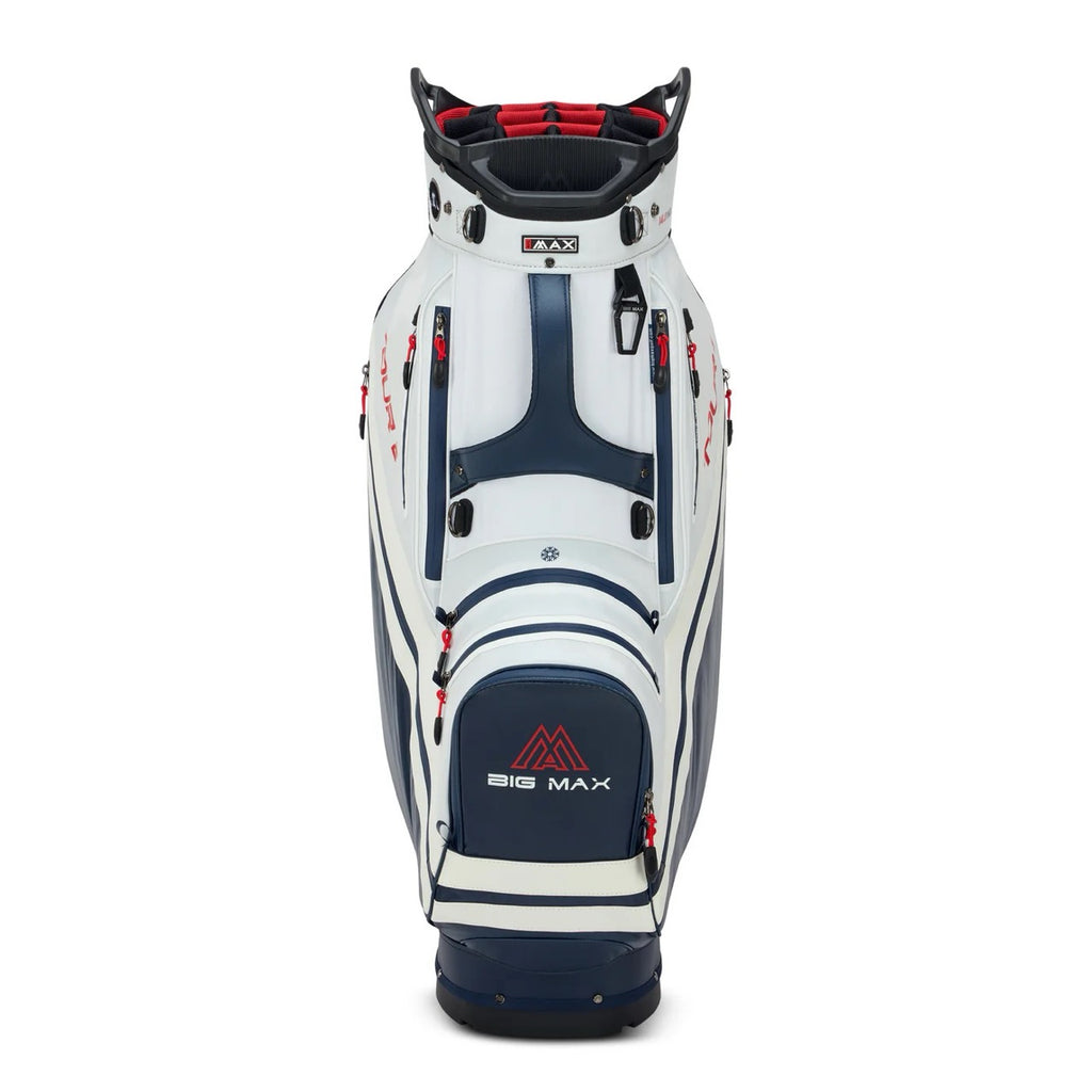 Dri Lite Tour 2 Cart Bag White/Navy/Red
