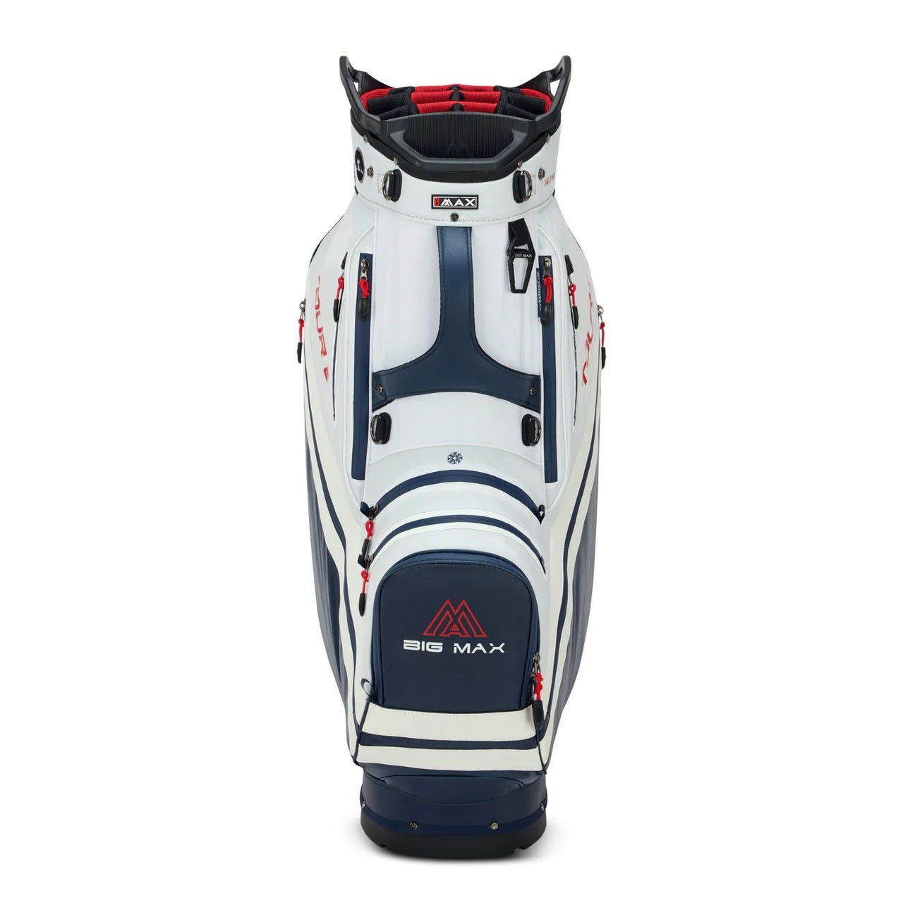 Dri Lite Tour 2 Cart Bag White/Navy/Red