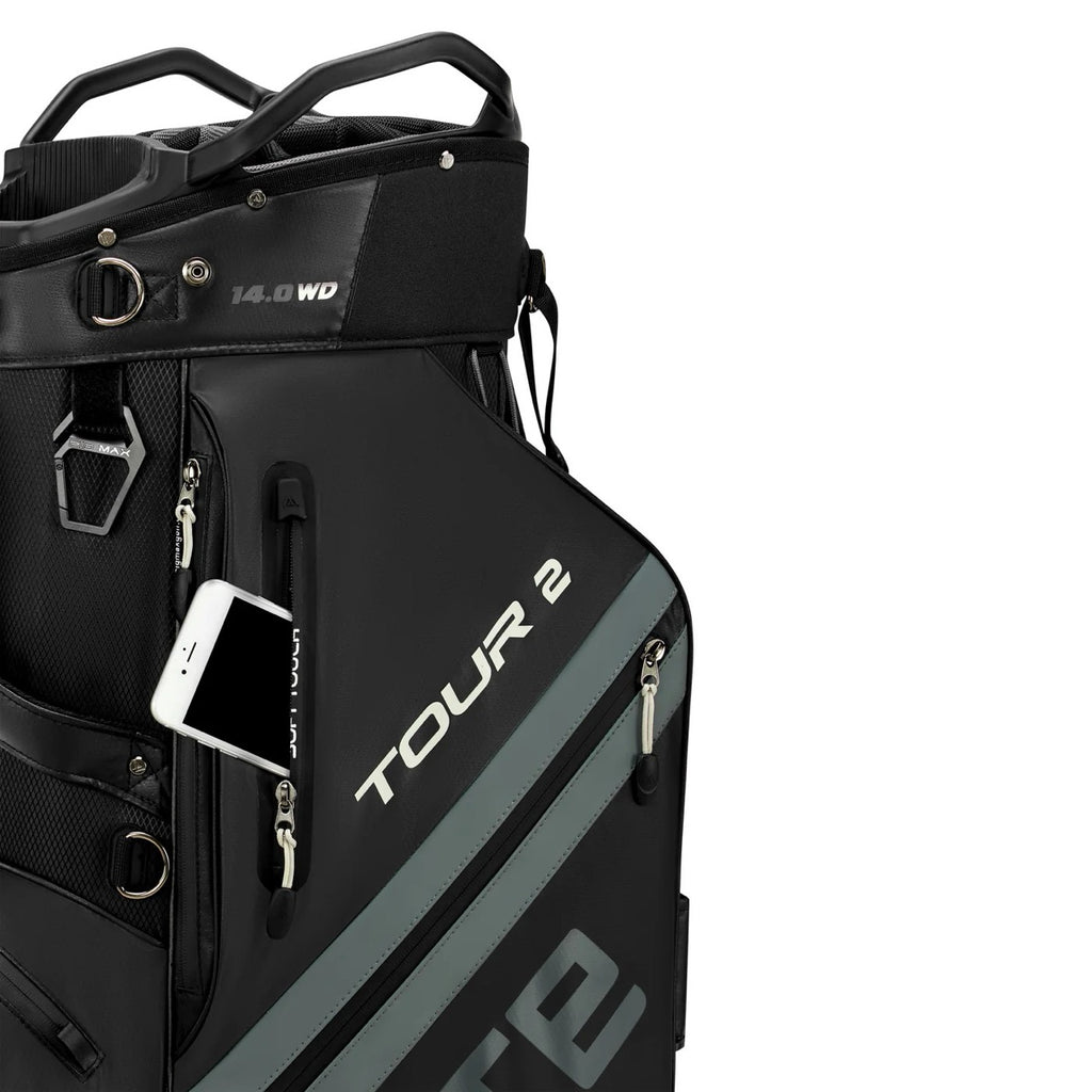 Dri Lite Tour 2 Cart Bag Black