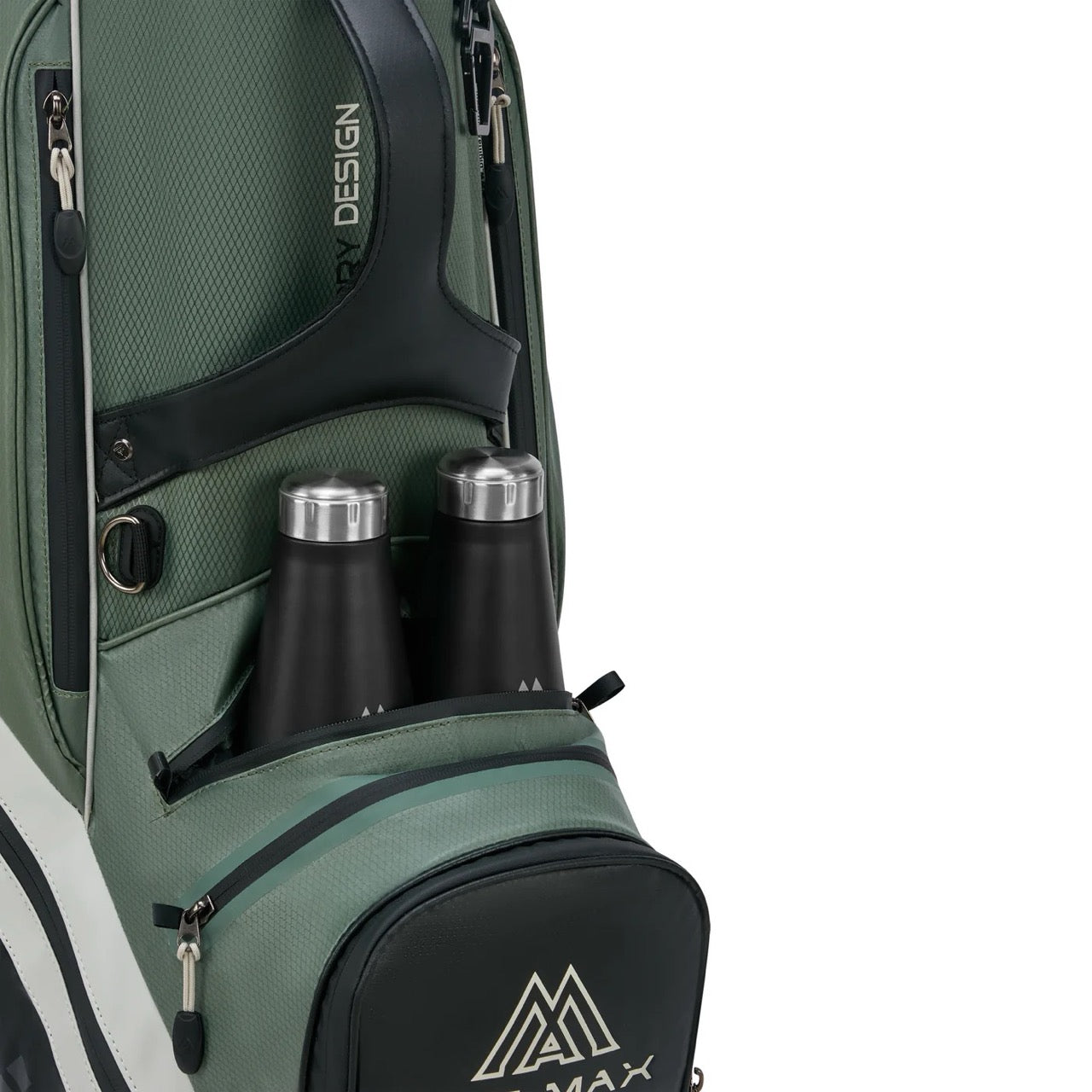 Dri Lite Tour 2 Cart Bag Black/Olive/White