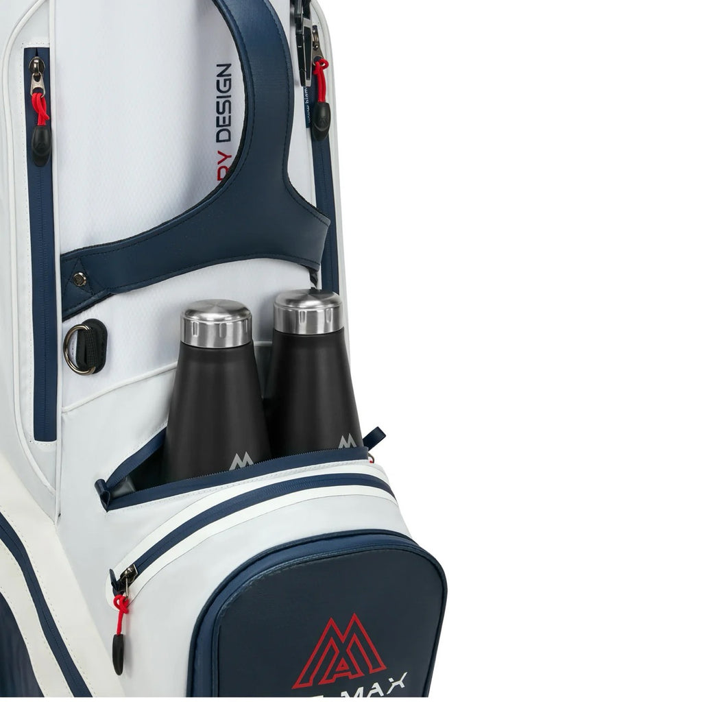 Dri Lite Tour 2 Cart Bag White/Navy/Red