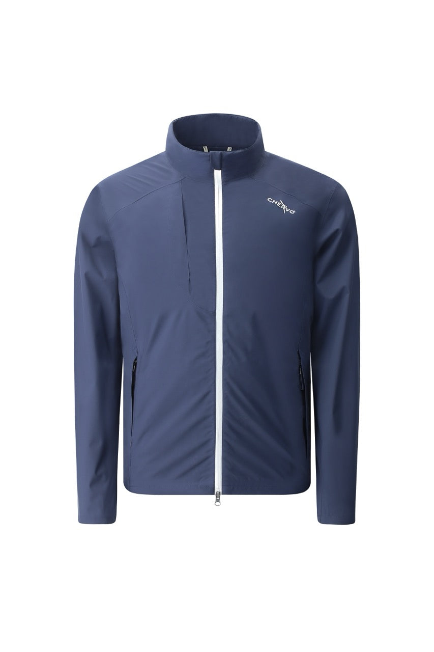 Giacca antipioggia da uomo Masterpiece, colore blu navy