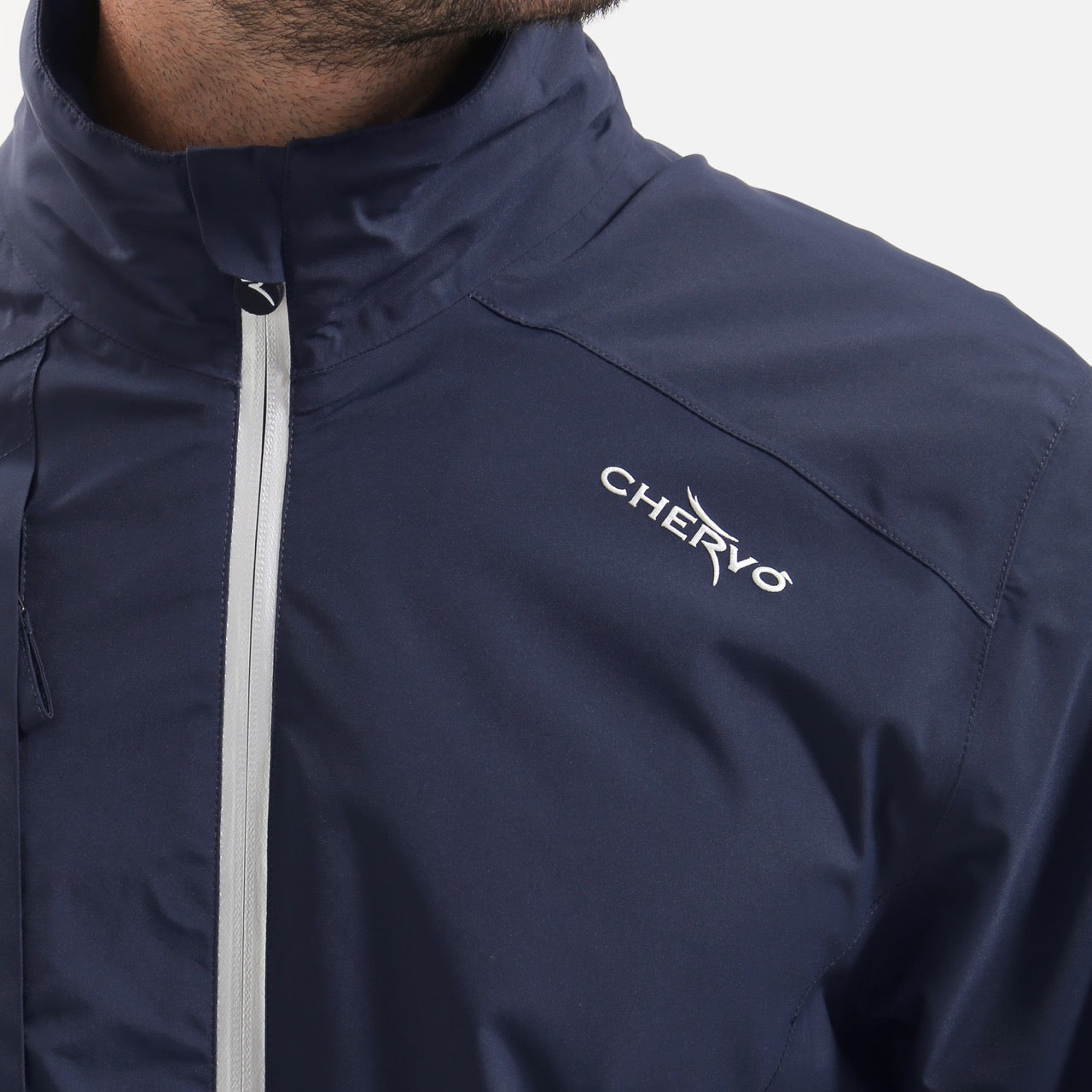 Veste imperméable Masterpiece pour homme, bleu marine