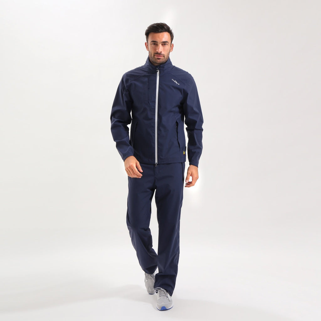 Giacca antipioggia da uomo Masterpiece, colore blu navy