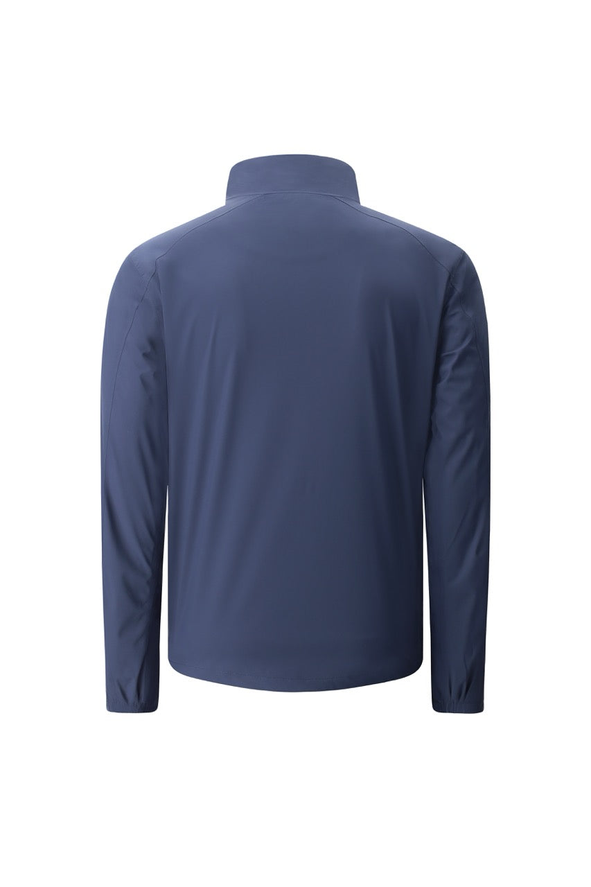 Giacca antipioggia da uomo Masterpiece, colore blu navy